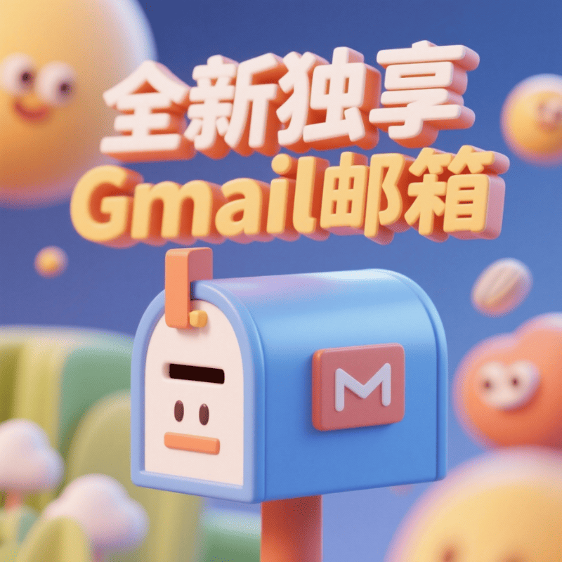 购买全新谷歌 Google Gmail 邮箱永久个人独享账号 无需手机验证